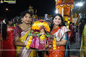 Saddula Bathukamma 2025 Celebrations at Tank Bund, Hyderabad