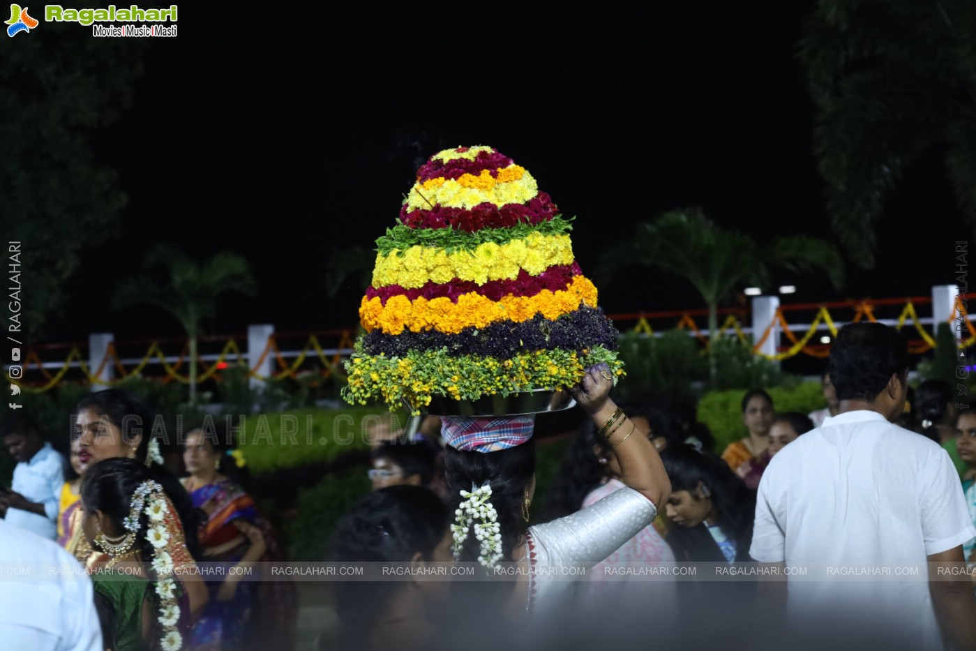 Bathukamma 2025 Celebrations at Tank Bund, Hyderabad	
