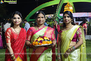 Saddula Bathukamma 2025 Celebrations at Tank Bund, Hyderabad