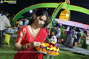 Saddula Bathukamma 2025 Celebrations at Tank Bund, Hyderabad
