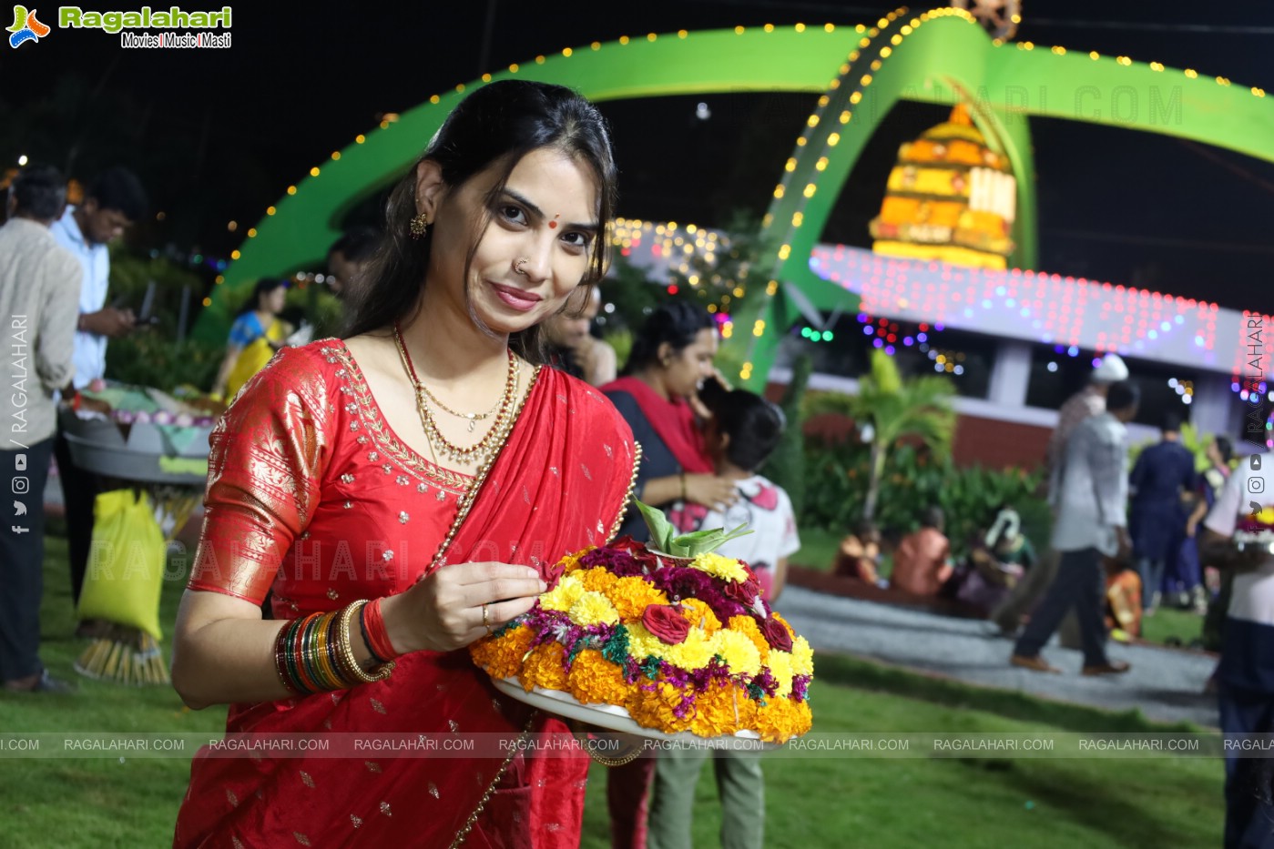 Bathukamma 2025 Celebrations at Tank Bund, Hyderabad	