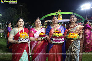 Saddula Bathukamma 2025 Celebrations at Tank Bund, Hyderabad