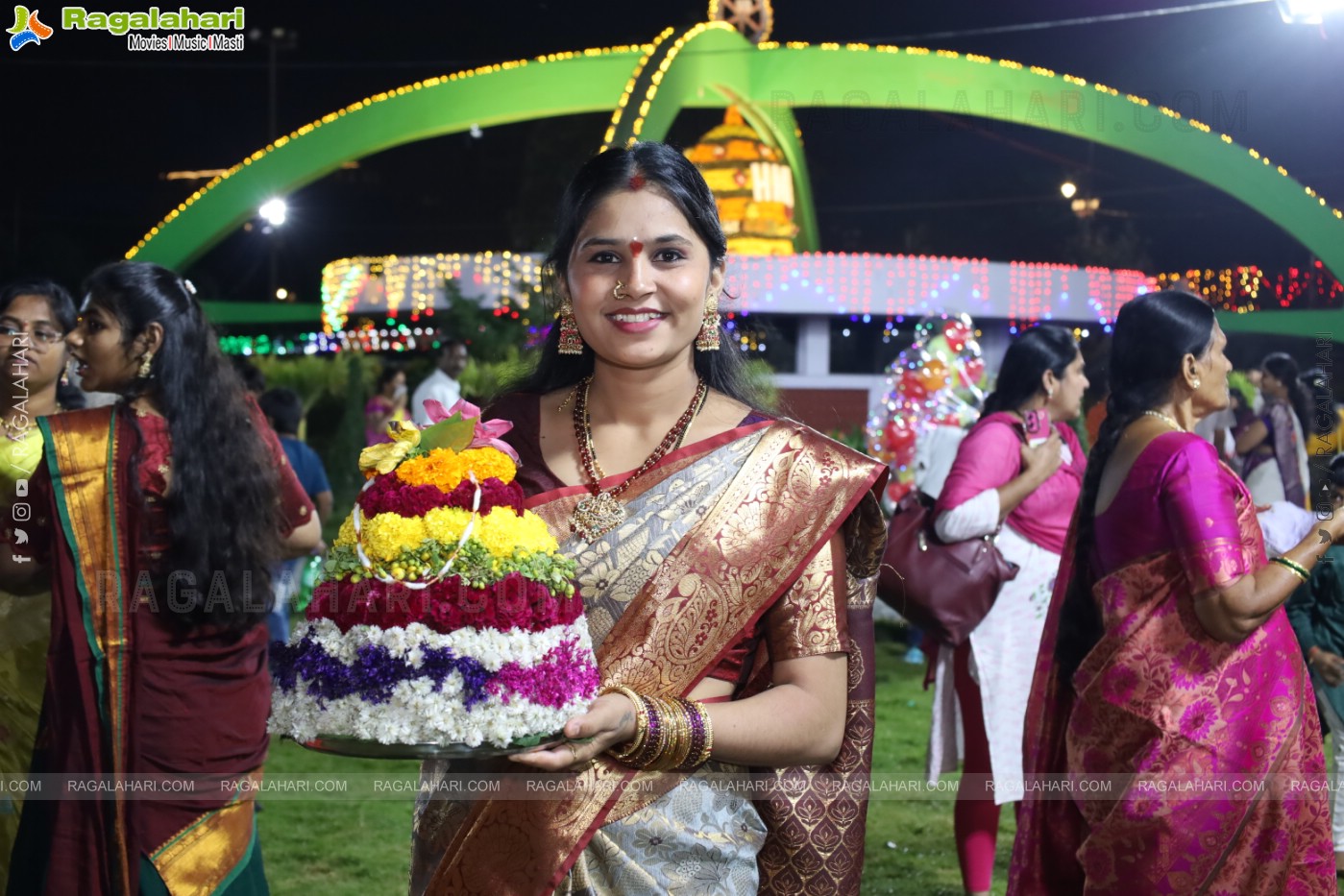 Bathukamma 2025 Celebrations at Tank Bund, Hyderabad	