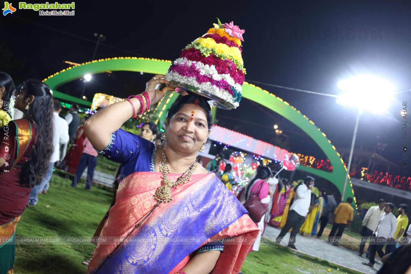 Bathukamma 2025 Celebrations at Tank Bund, Hyderabad	