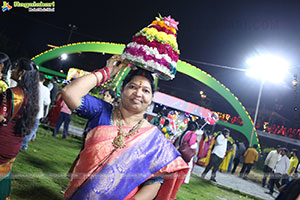 Saddula Bathukamma 2025 Celebrations at Tank Bund, Hyderabad