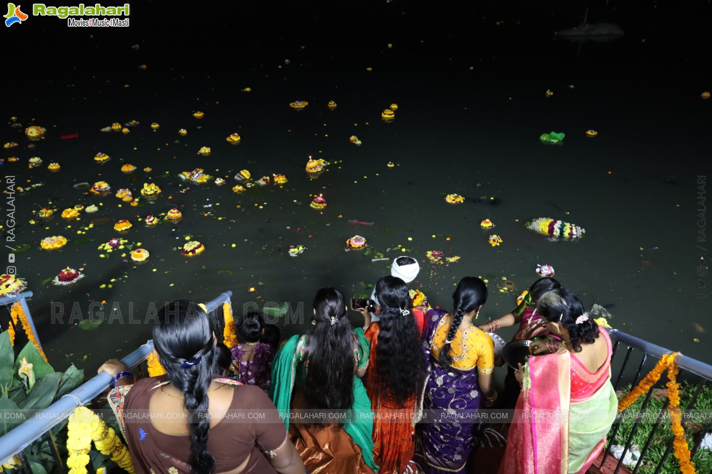 Bathukamma 2025 Celebrations at Tank Bund, Hyderabad	