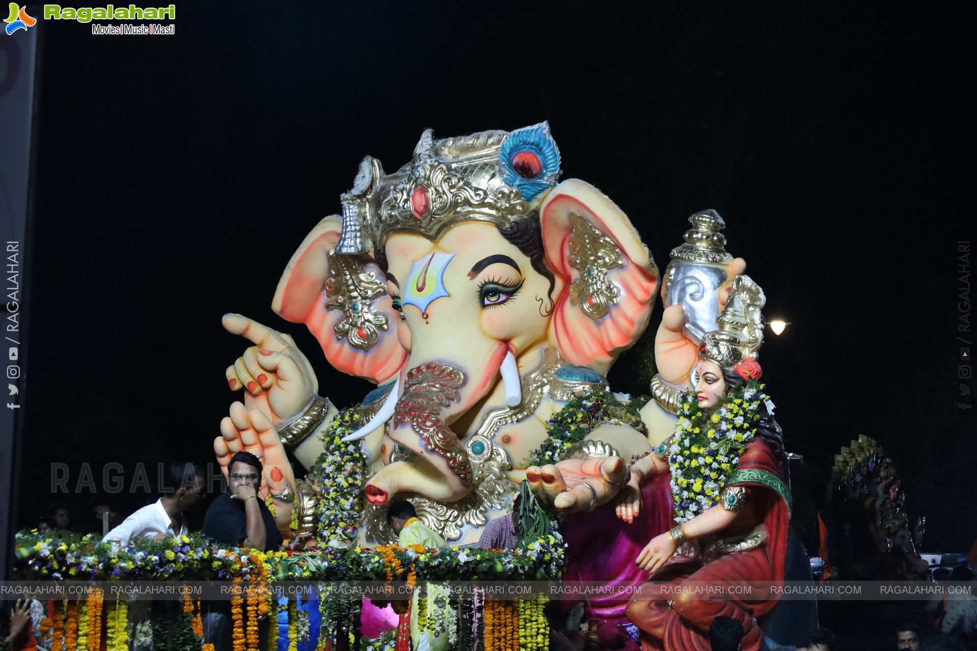 Ganesh Immersion 2025 at Tank Bund, Hyderabad