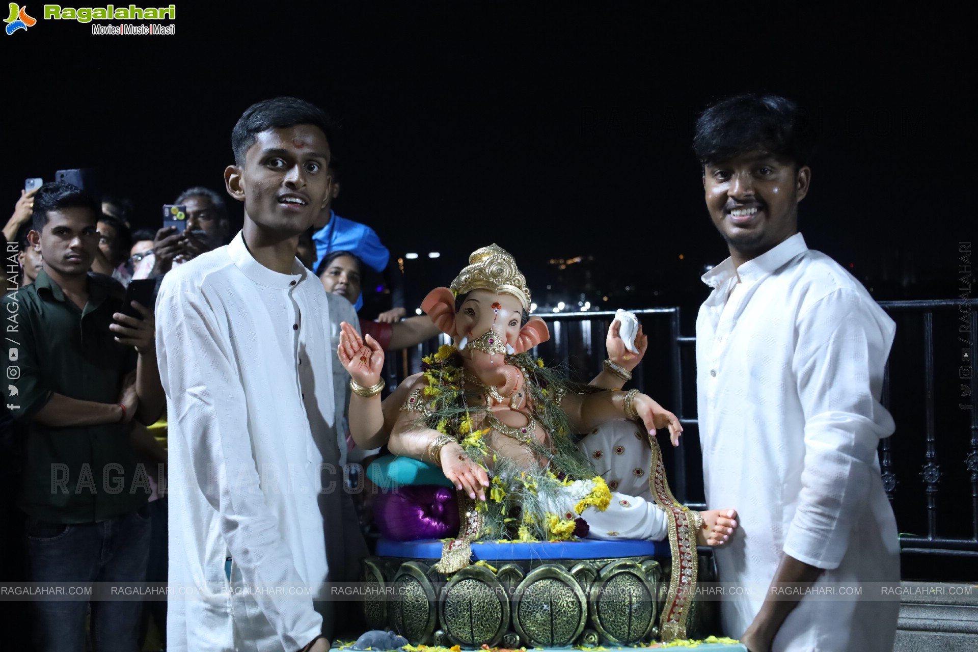 Ganesh Immersion 2025 at Tank Bund, Hyderabad