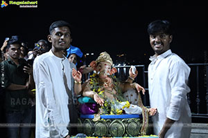 Ganesh Immersion 2025 at Tank Bund, Hyderabad