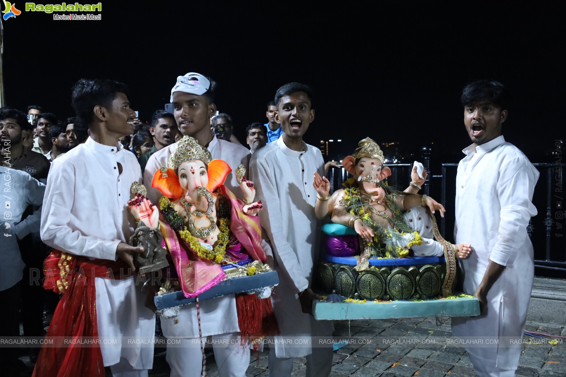 Ganesh Immersion 2025 at Tank Bund, Hyderabad