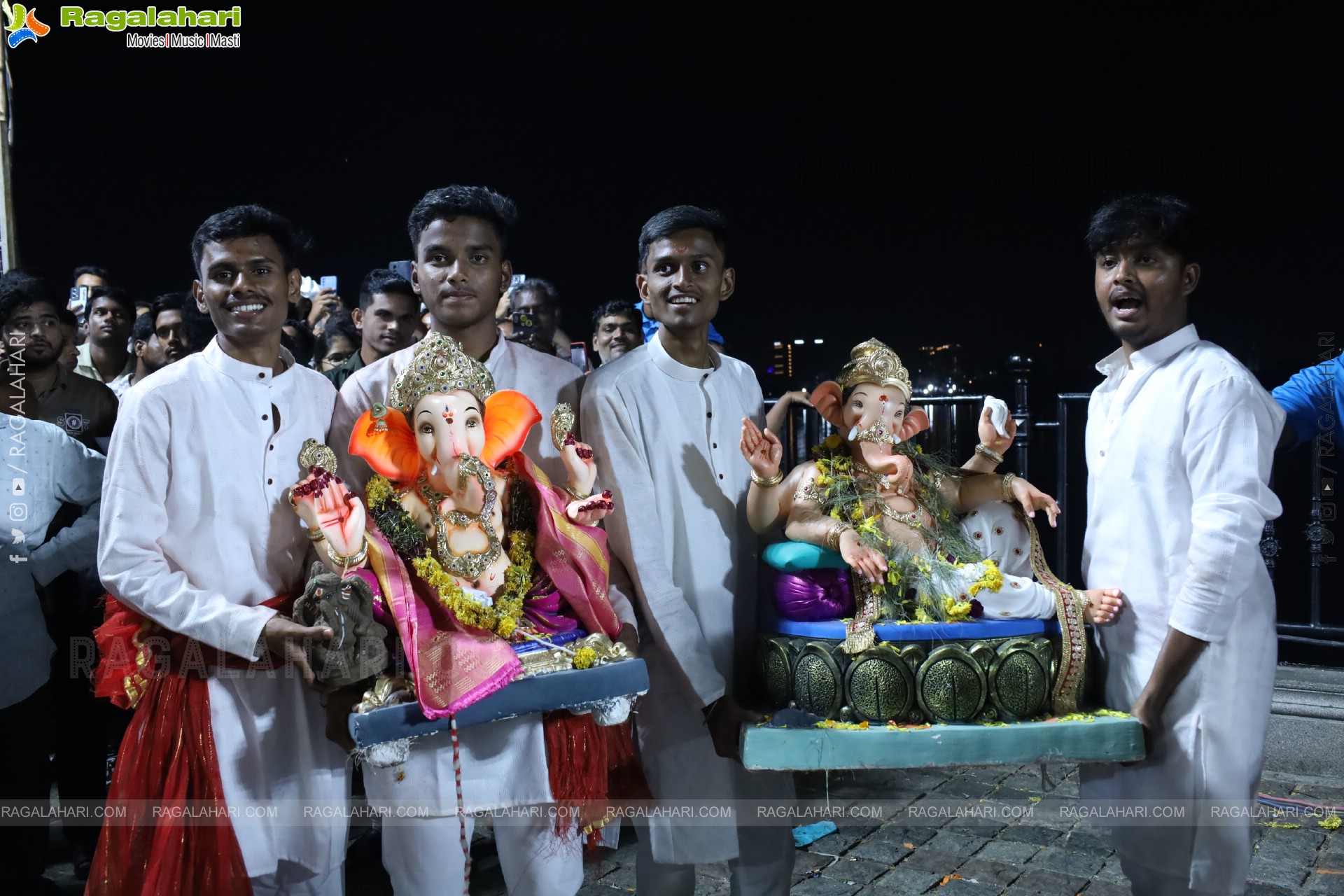 Ganesh Immersion 2025 at Tank Bund, Hyderabad