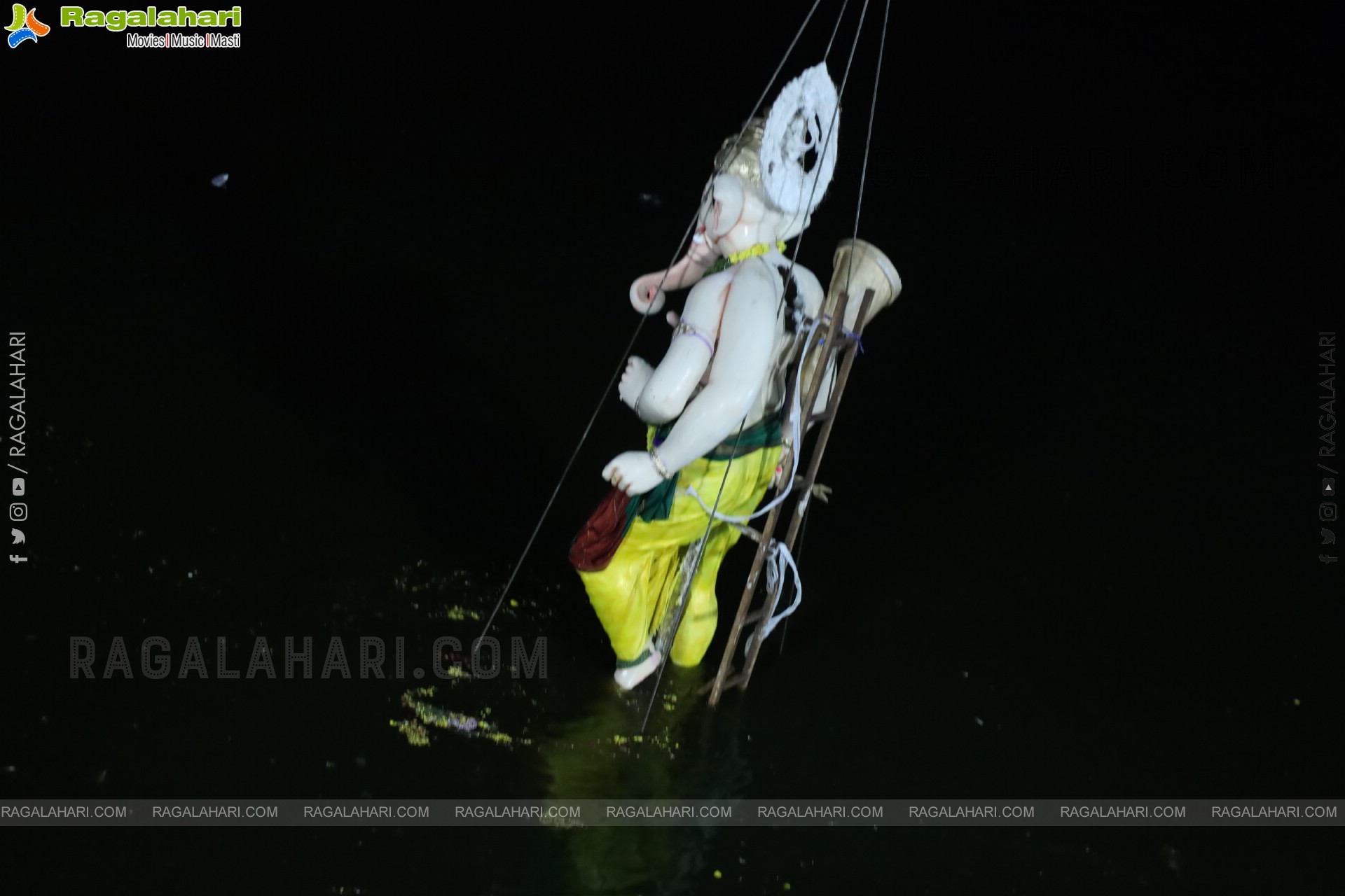 Ganesh Immersion 2025 at Tank Bund, Hyderabad