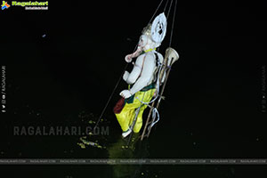 Ganesh Immersion 2025 at Tank Bund, Hyderabad