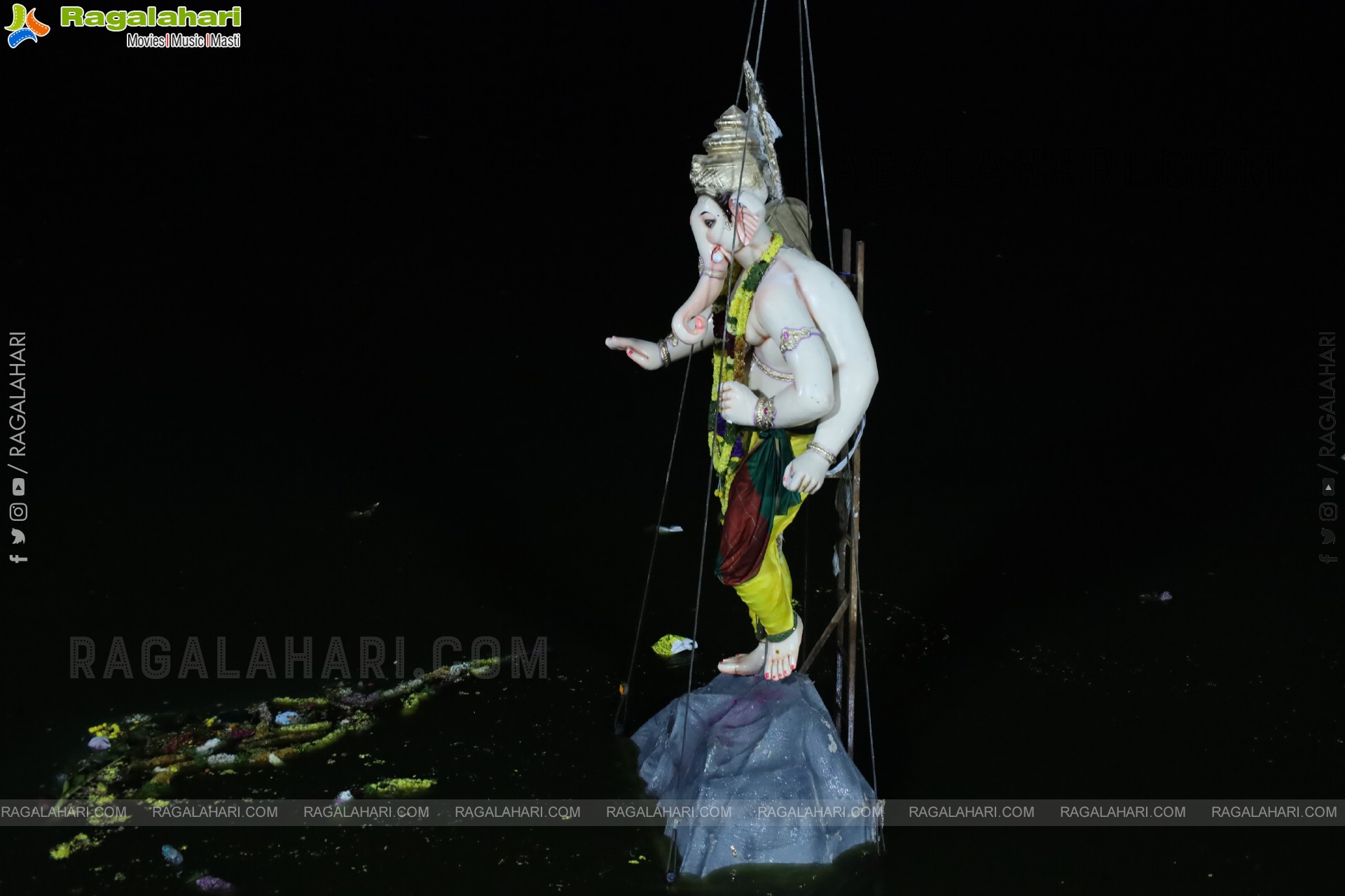 Ganesh Immersion 2025 at Tank Bund, Hyderabad