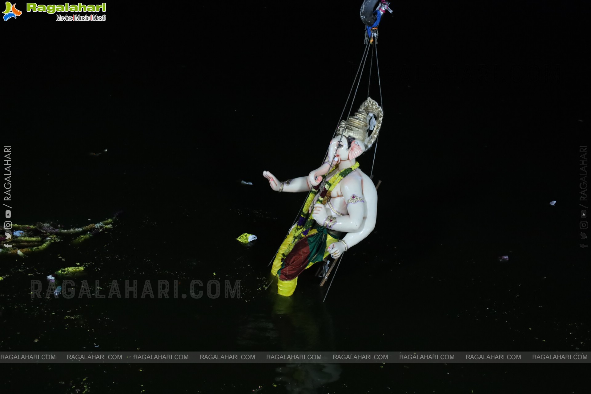 Ganesh Immersion 2025 at Tank Bund, Hyderabad