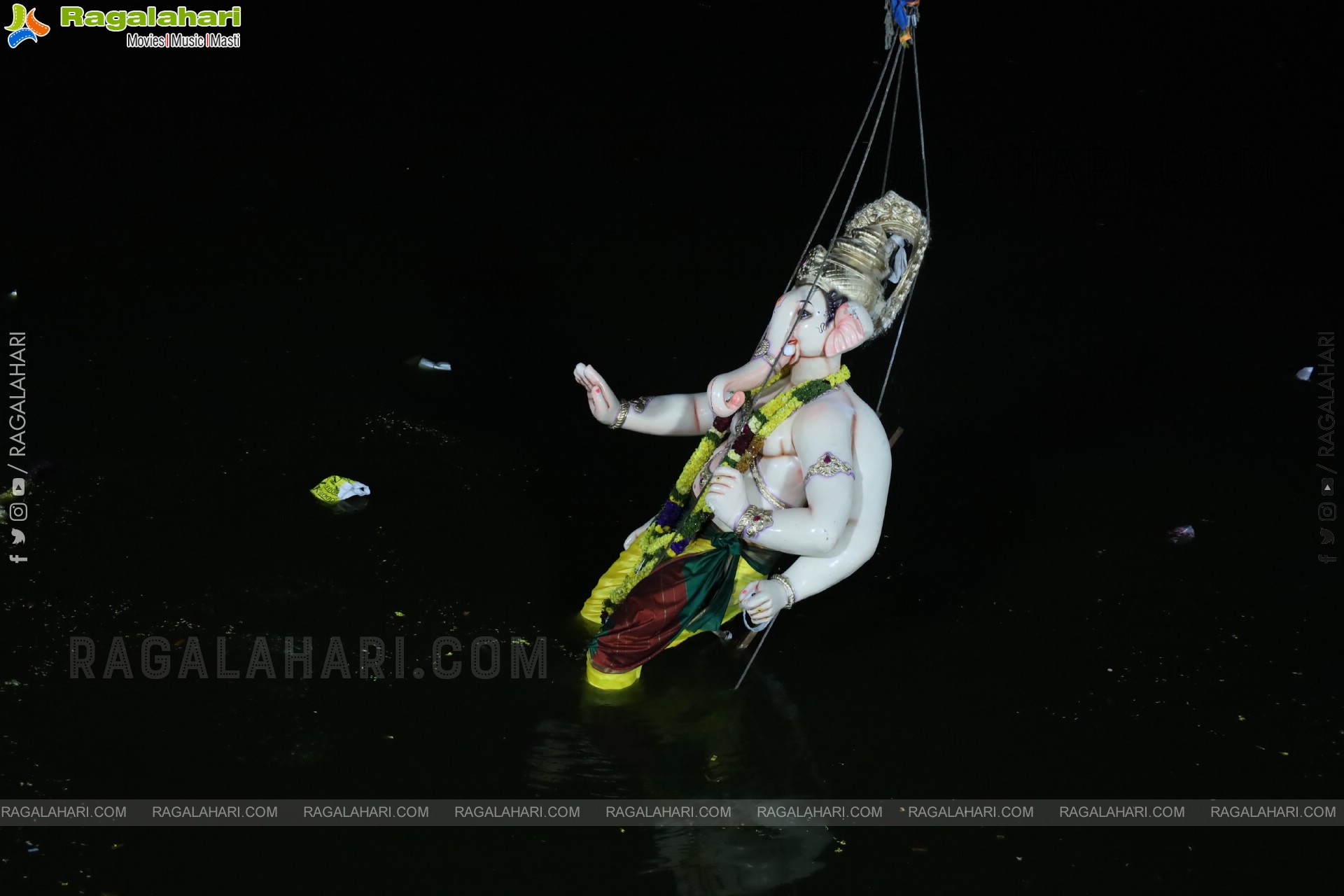 Ganesh Immersion 2025 at Tank Bund, Hyderabad