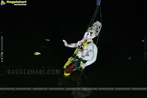 Ganesh Immersion 2025 at Tank Bund, Hyderabad