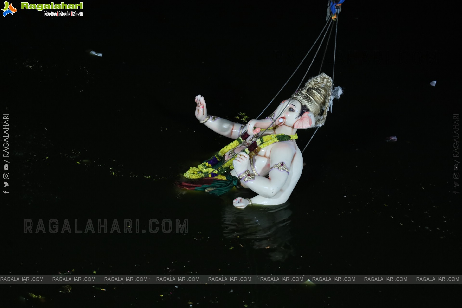 Ganesh Immersion 2025 at Tank Bund, Hyderabad