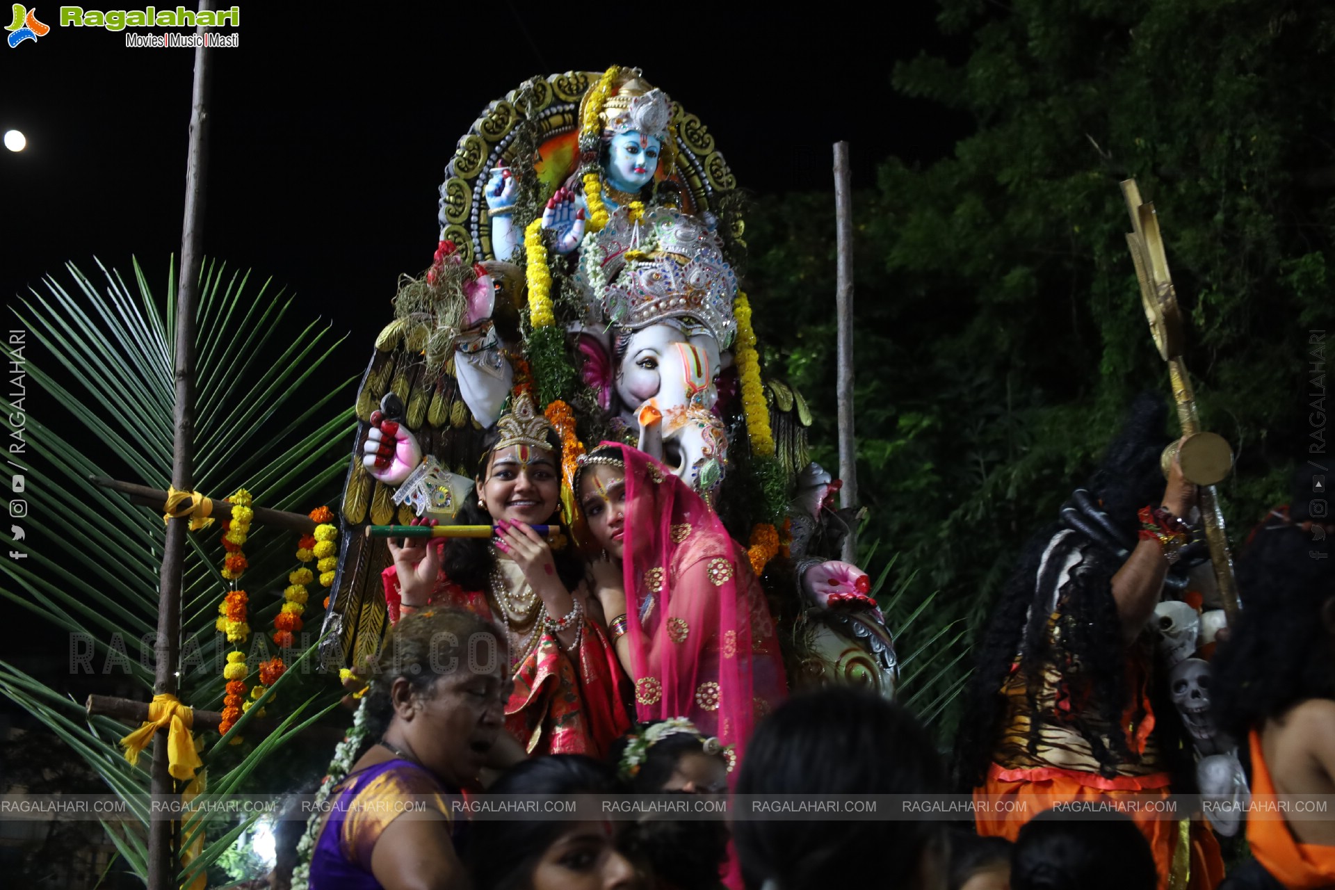 Ganesh Immersion 2025 at Tank Bund, Hyderabad