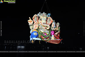 Ganesh Immersion 2025 at Tank Bund, Hyderabad