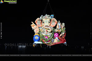 Ganesh Immersion 2025 at Tank Bund, Hyderabad