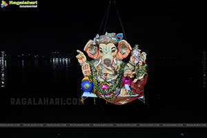 Ganesh Immersion 2025 at Tank Bund, Hyderabad
