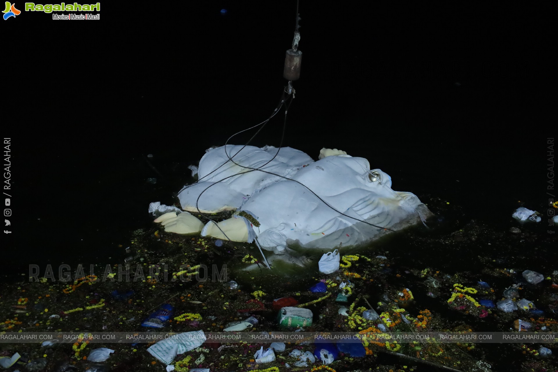 Ganesh Immersion 2025 at Tank Bund, Hyderabad