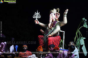 Ganesh Immersion 2025 at Tank Bund, Hyderabad