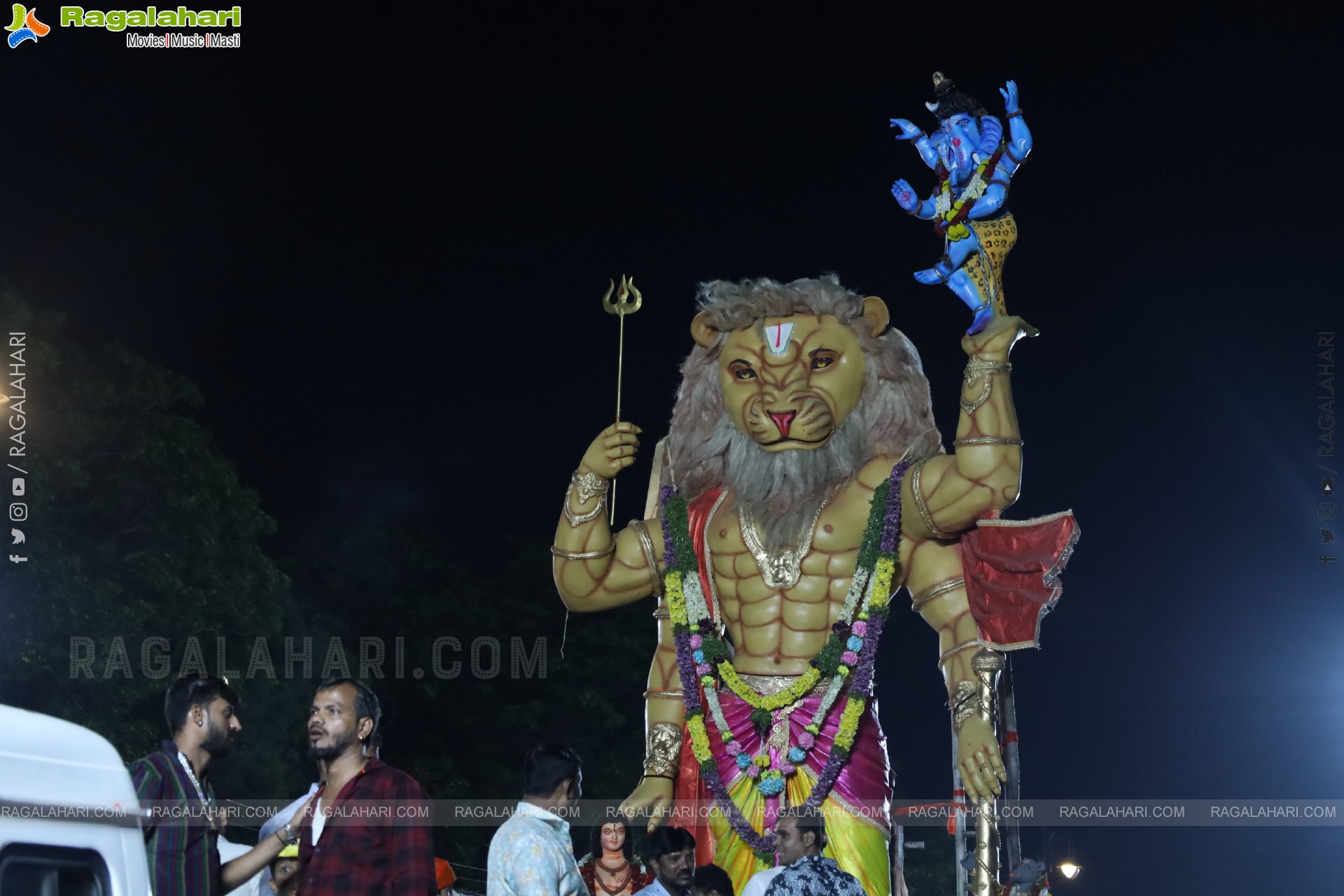 Ganesh Immersion 2025 at Tank Bund, Hyderabad