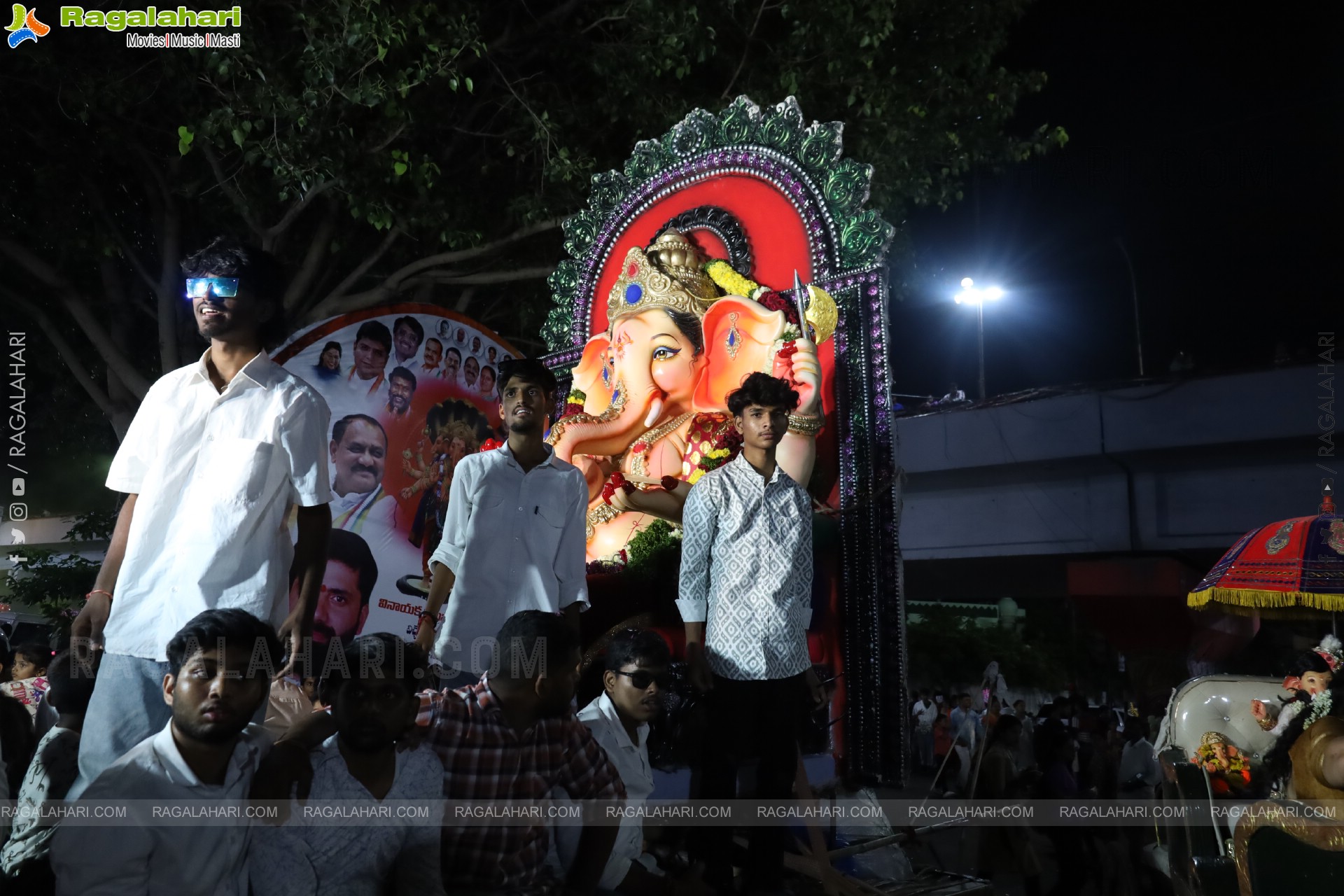 Ganesh Immersion 2025 at Tank Bund, Hyderabad