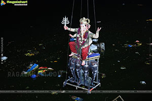 Ganesh Immersion 2025 at Tank Bund, Hyderabad
