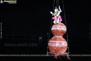 Ganesh Immersion 2025 at Tank Bund, Hyderabad