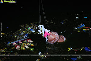 Ganesh Immersion 2025 at Tank Bund, Hyderabad