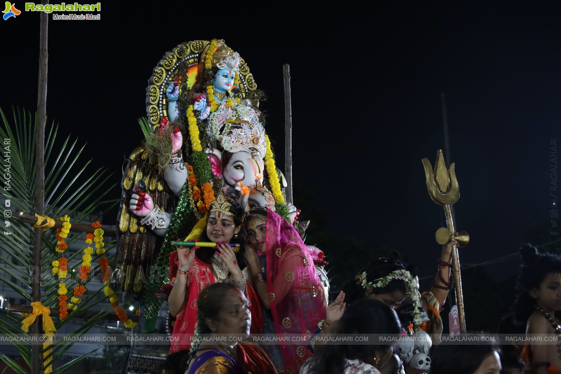 Ganesh Immersion 2025 at Tank Bund, Hyderabad