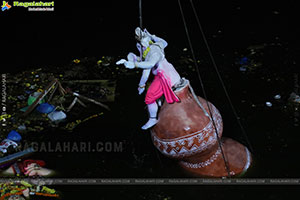 Ganesh Immersion 2025 at Tank Bund, Hyderabad