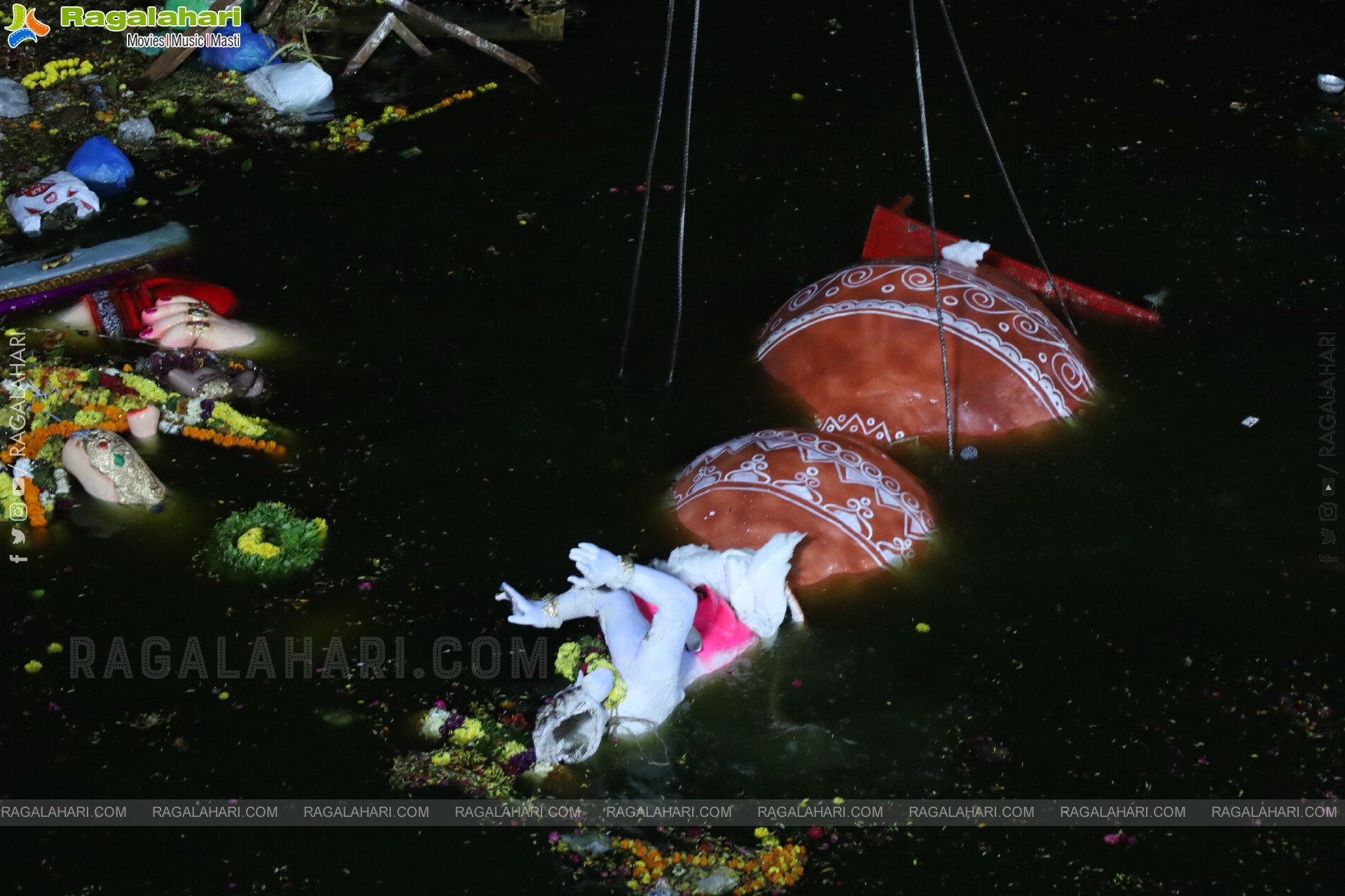 Ganesh Immersion 2025 at Tank Bund, Hyderabad