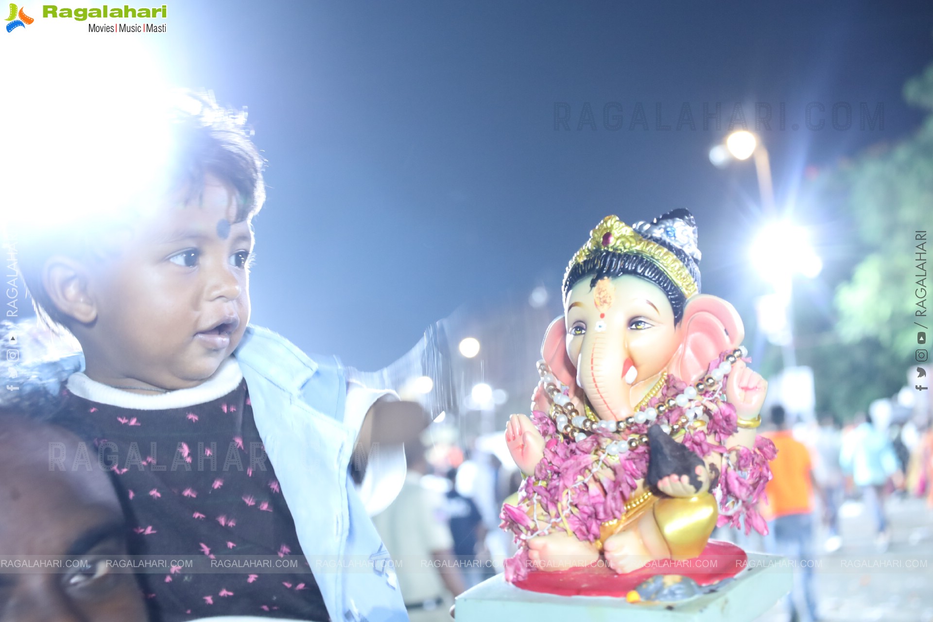 Ganesh Immersion 2025 at Tank Bund, Hyderabad