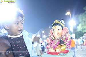 Ganesh Immersion 2025 at Tank Bund, Hyderabad