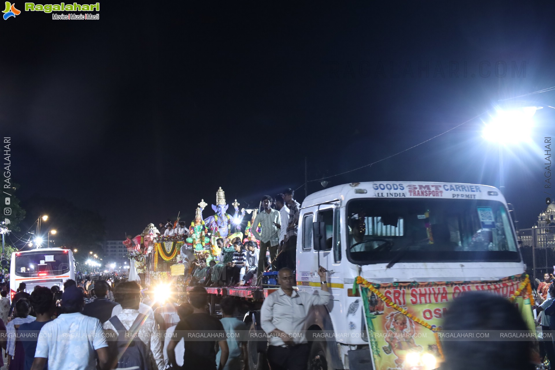 Ganesh Immersion 2025 at Tank Bund, Hyderabad