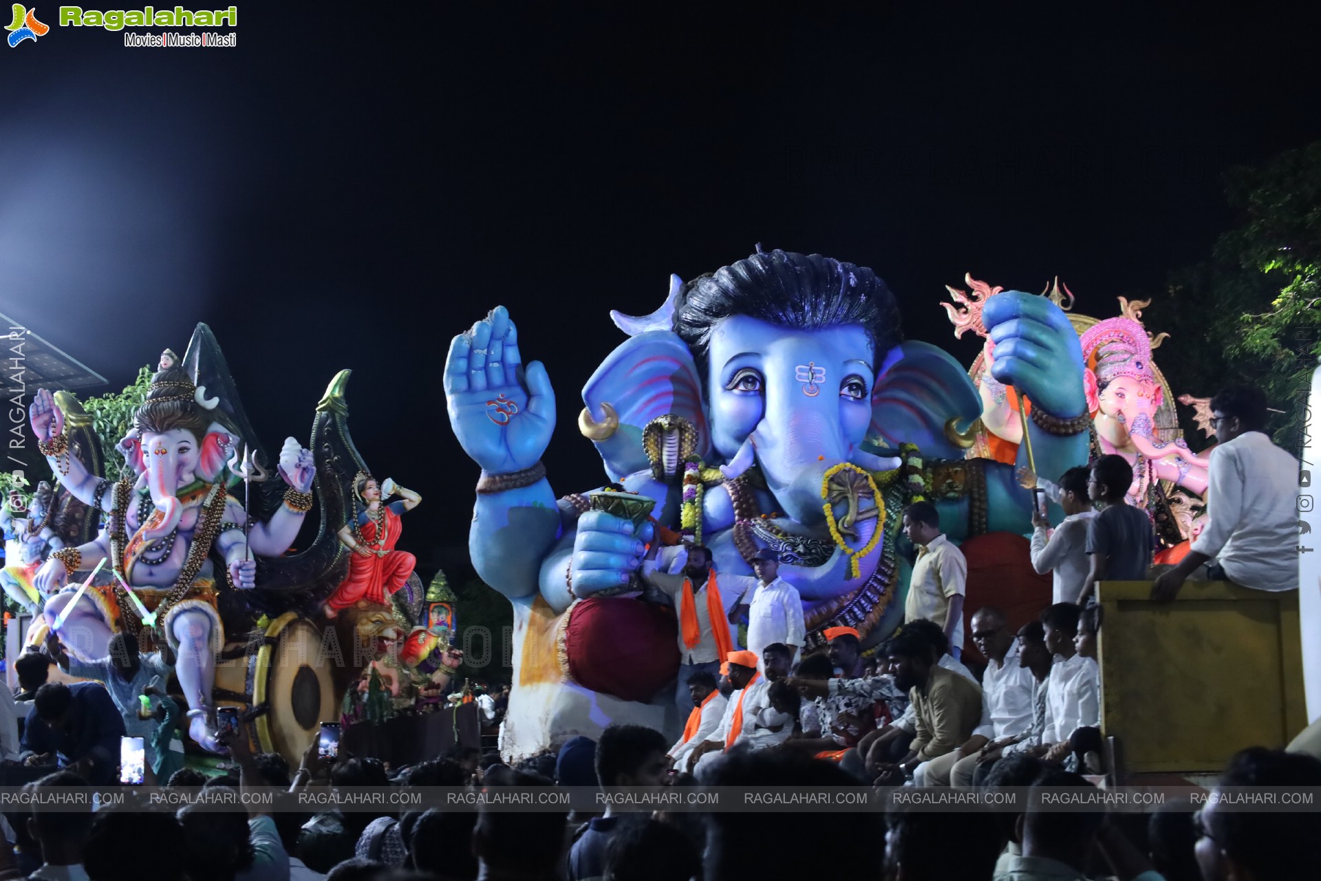 Ganesh Immersion 2025 at Tank Bund, Hyderabad