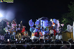 Ganesh Immersion 2025 at Tank Bund, Hyderabad