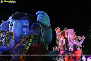 Ganesh Immersion 2025 at Tank Bund, Hyderabad