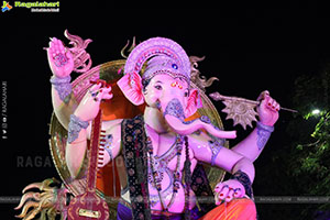 Ganesh Immersion 2025 at Tank Bund, Hyderabad