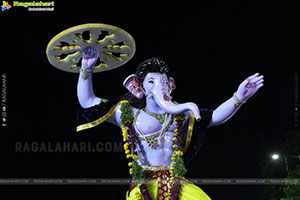 Ganesh Immersion 2025 at Tank Bund, Hyderabad