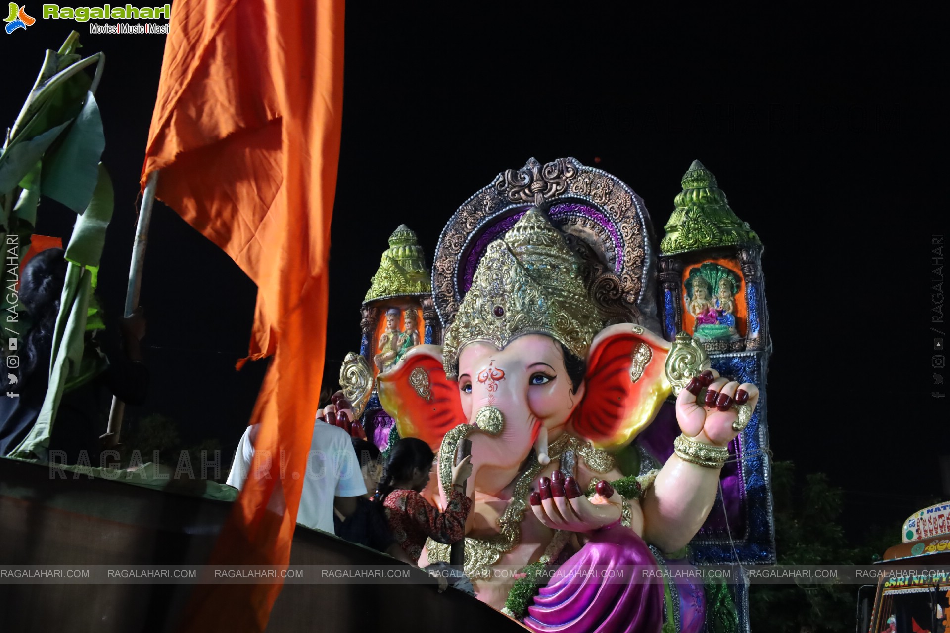 Ganesh Immersion 2025 at Tank Bund, Hyderabad