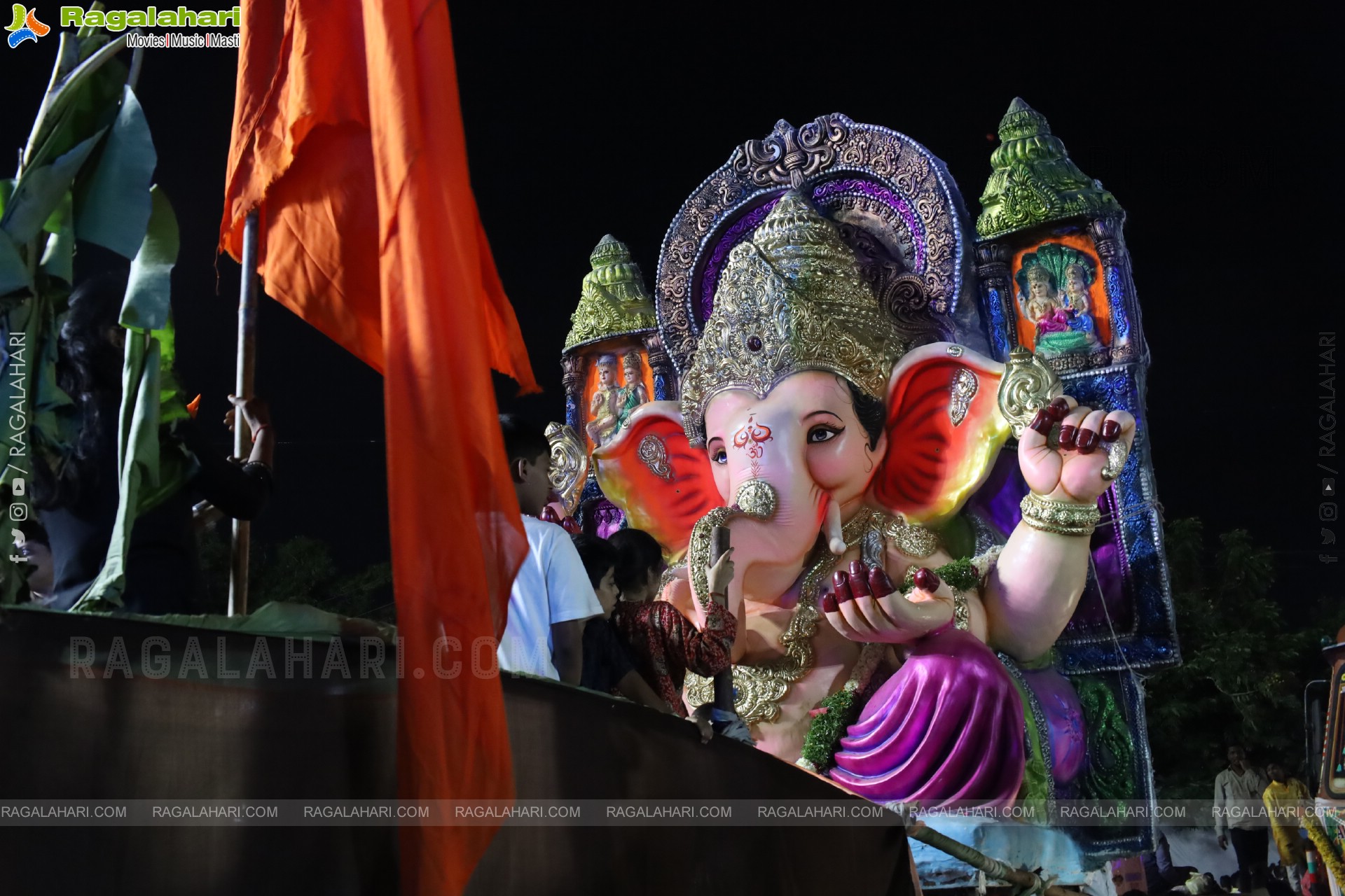 Ganesh Immersion 2025 at Tank Bund, Hyderabad