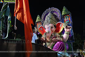 Ganesh Immersion 2025 at Tank Bund, Hyderabad