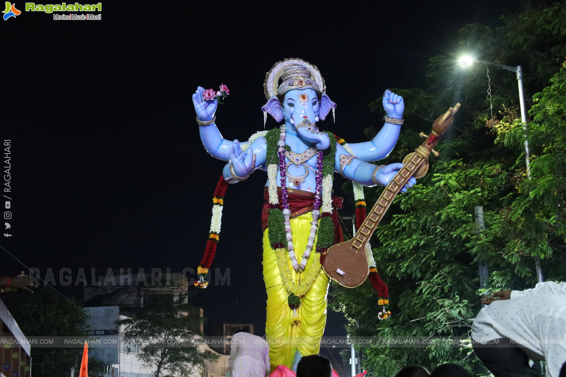 Ganesh Immersion 2025 at Tank Bund, Hyderabad