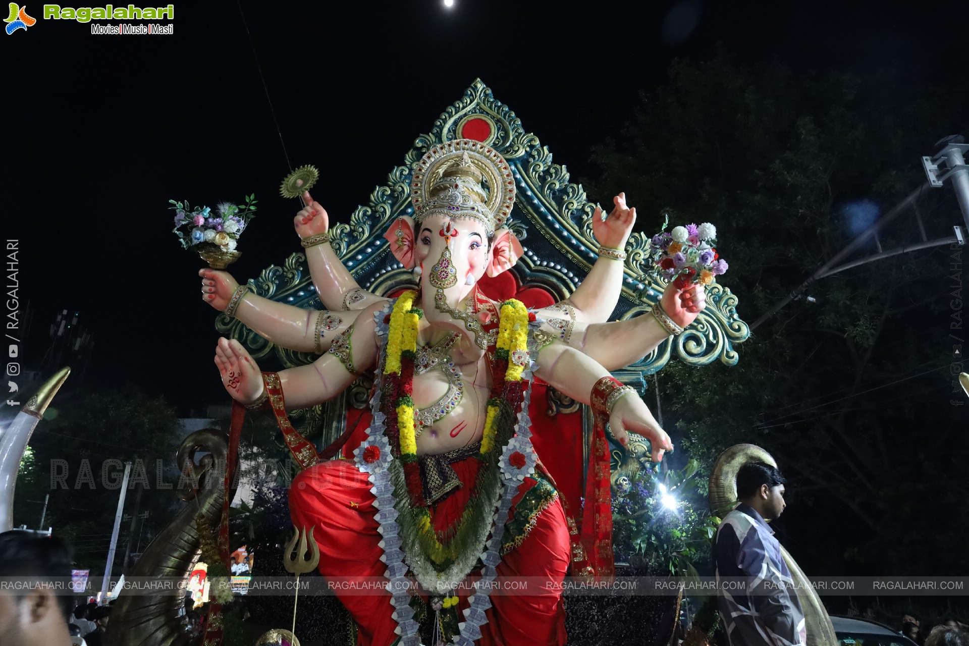 Ganesh Immersion 2025 at Tank Bund, Hyderabad