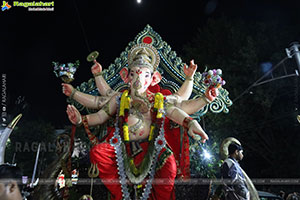 Ganesh Immersion 2025 at Tank Bund, Hyderabad